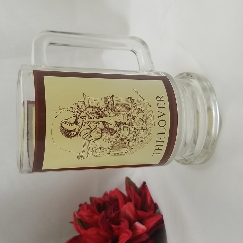 Gary Patterson Thought Factory Glass Beer Mug